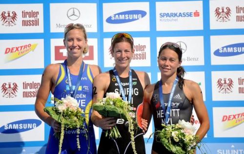 Women's Podium in Austria