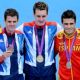The mens triathlon Olympic medalists