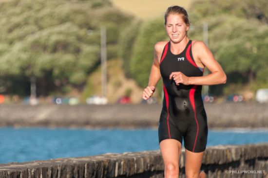 Womens race winner Amelia Watkinson