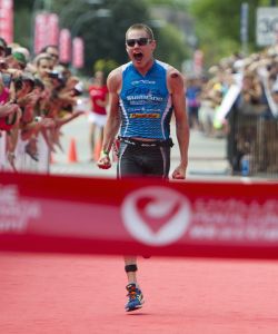 Jeffrey Symonds winning Challenge Penticton