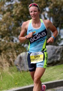 Womens winner Gina Crawford