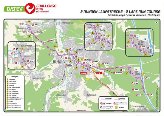 The new Challenge Roth run course