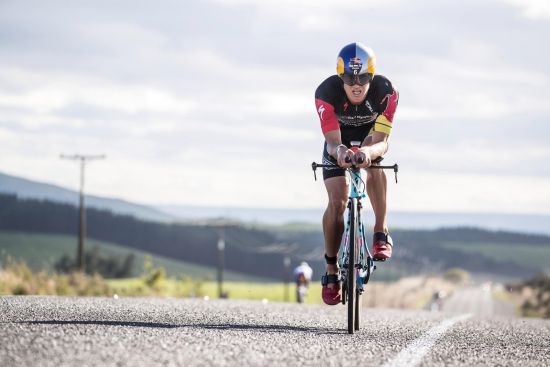 Braden Currie on the bike