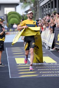 Richard Murray crosses the finish line